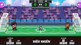 giao diện app game đá bóng đầu to