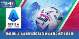 giao diện app giải bóng đá italia