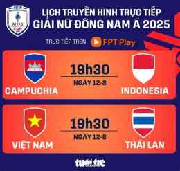 giao diện app giải bóng đá nữ đông nam á
