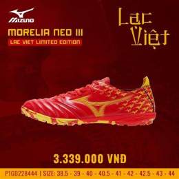 giao diện app giày đá bóng mizuno neo 3