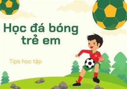 giao diện app học bóng đá cho trẻ em