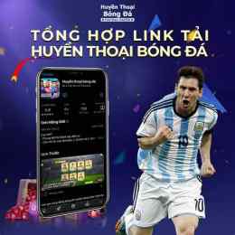 giao diện app huyền thoại đá bóng