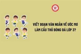 giao diện app kể về ước mơ làm cầu thủ bóng đá lớp 3