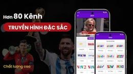giao diện app kênh bóng đá tivi