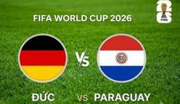 giao diện app kết quả bóng đá đức và paraguay