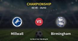 giao diện app kết quả bóng đá millwall