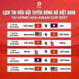 giao diện app lịch bóng đá asian cup 2016