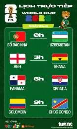 giao diện app lịch bóng đá bồ đào nha world cup