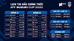 giao diện app lịch thi đấu bóng đá aff suzuki cup