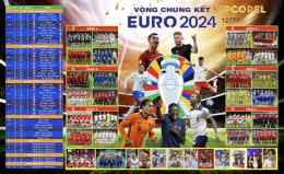giao diện app lịch thi đấu bóng đá euro 2026
