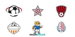 giao diện app logo bóng đá ngầu