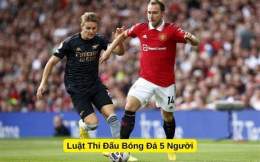 giao diện app luật thi đấu bóng đá 5 người