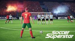 giao diện app mod soccer superstar bóng đá