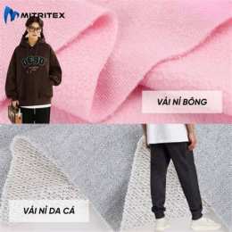 giao diện app nỉ da cá và nỉ bông cái nào tốt hơn