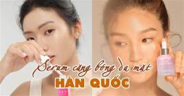 giao diện app serum dưỡng da căng bóng hàn quốc