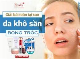 giao diện app tại sao da bị khô và bong tróc