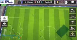giao diện app top eleven: quản lý bóng đá