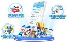 giao diện app trang nhà cái bóng đá