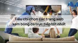 giao diện app trang xem bóng đá tốt nhất