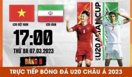 giao diện app tỷ số bóng đá u20 châu á