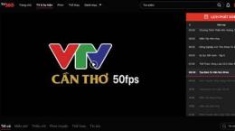 giao diện app vtv 360 bóng đá