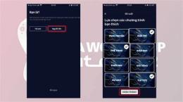 giao diện app vtv bóng đá world cup