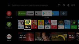 giao diện app xem bóng đá trên tv