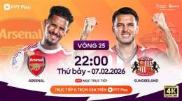 giao diện app xem trực tiếp bóng đá arsenal