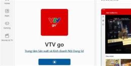 giao diện app xem truc tiep bong da vtv