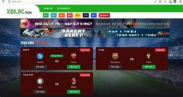 giao diện app xoilac.tv trực tiếp bóng đá
