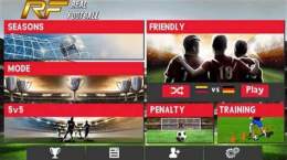 giao diện app y8 game đá bóng