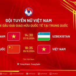 giao hữu quốc tế bóng đá nữ hôm nay