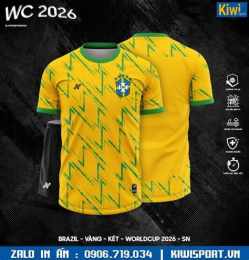 hướng dẫn sử dụng áo bóng đá brazil 2026