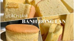 hướng dẫn sử dụng bánh bông lan da beo
