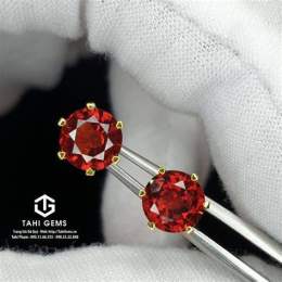 hướng dẫn sử dụng bông tai đá ruby đỏ