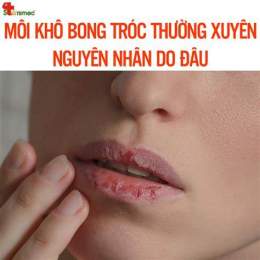 hướng dẫn sử dụng da quanh miệng bị khô bong tróc