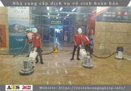 hướng dẫn sử dụng đánh bóng sàn đá ahs 24h