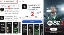 hướng dẫn sử dụng ea sports fc mobile bóng đá