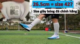 hướng dẫn sử dụng giày bóng đá chính hãng đà nẵng