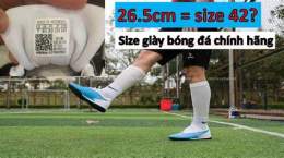 hướng dẫn sử dụng giày bóng đá chính hãng hà nội