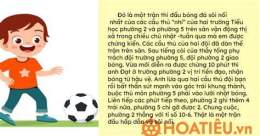 hướng dẫn sử dụng kể về một trận thi đấu bóng đá lớp 3
