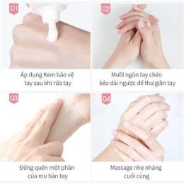 hướng dẫn sử dụng kem dưỡng da tay bị bong tróc