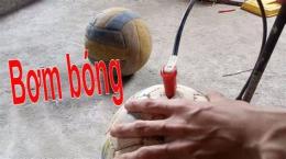 hướng dẫn sử dụng kim bơm bóng đá