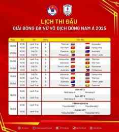hướng dẫn sử dụng lịch bóng đá việt nam giải vô địch đông nam á