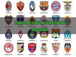 hướng dẫn sử dụng logo các câu lạc bộ bóng đá châu âu