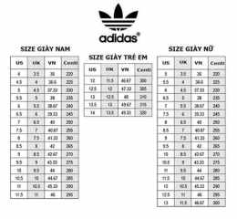 hướng dẫn sử dụng size giày bóng đá adidas