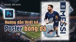 hướng dẫn sử dụng tạo poster bóng đá