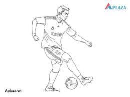 hướng dẫn sử dụng tranh tô màu bóng đá
