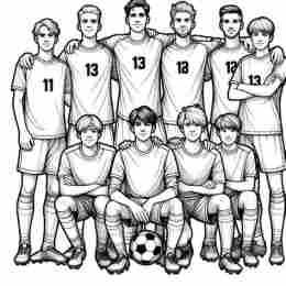 hướng dẫn sử dụng tranh tô màu cầu thủ bóng đá u23 việt nam