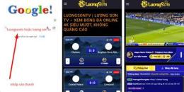 hướng dẫn sử dụng xem bong da luongsontv
